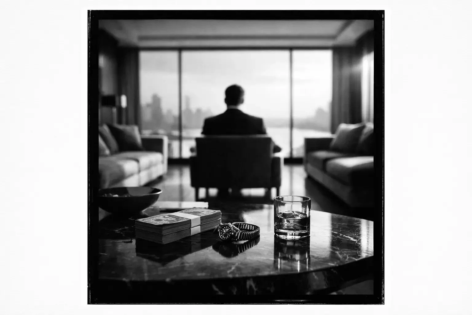 Le vide et l’isolement de la richesse