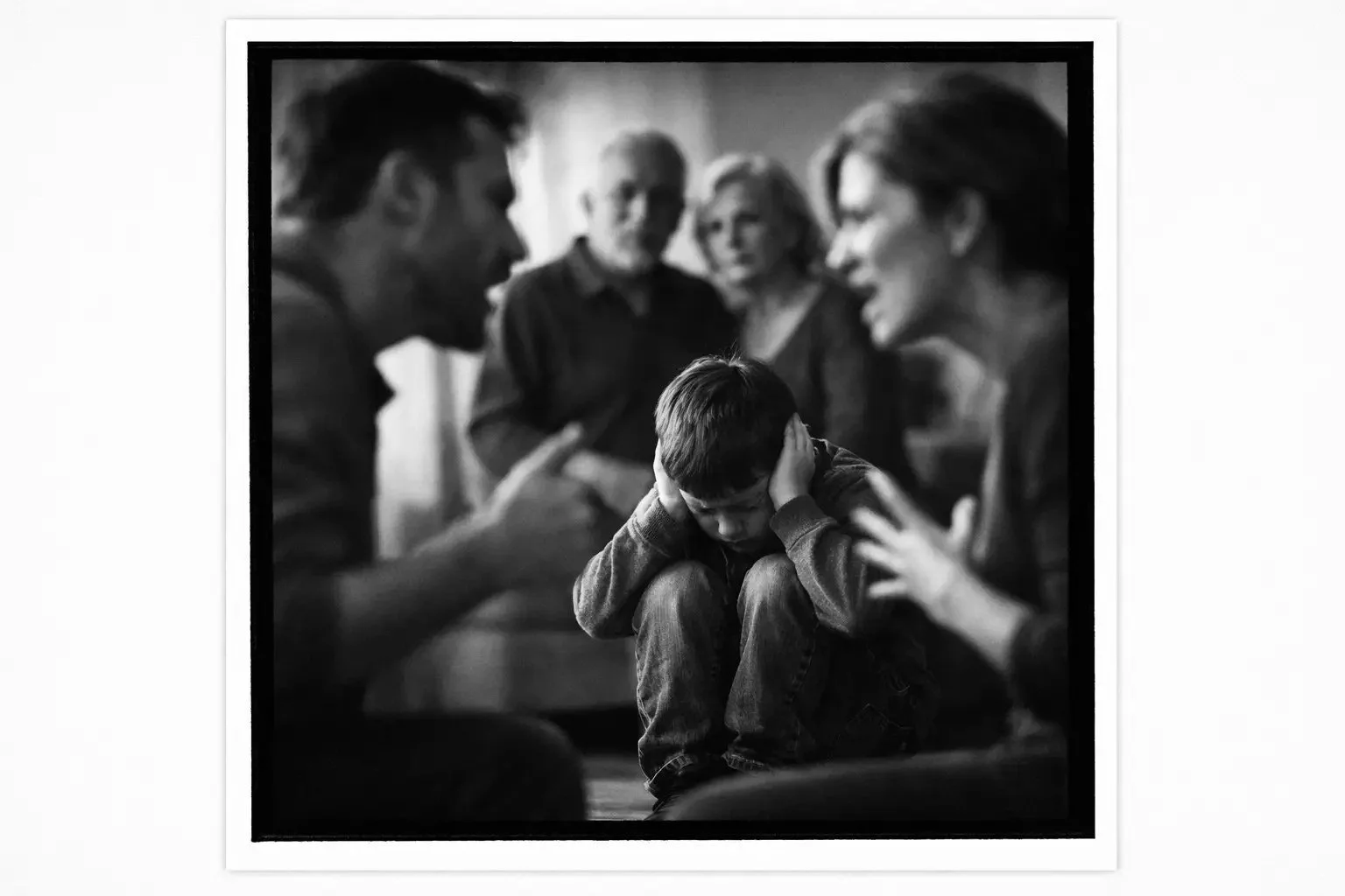 Ce que les colères familiales créent en transmission