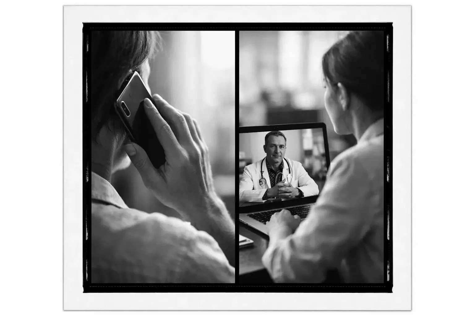 Téléphone vs visio en consultation confidentielle