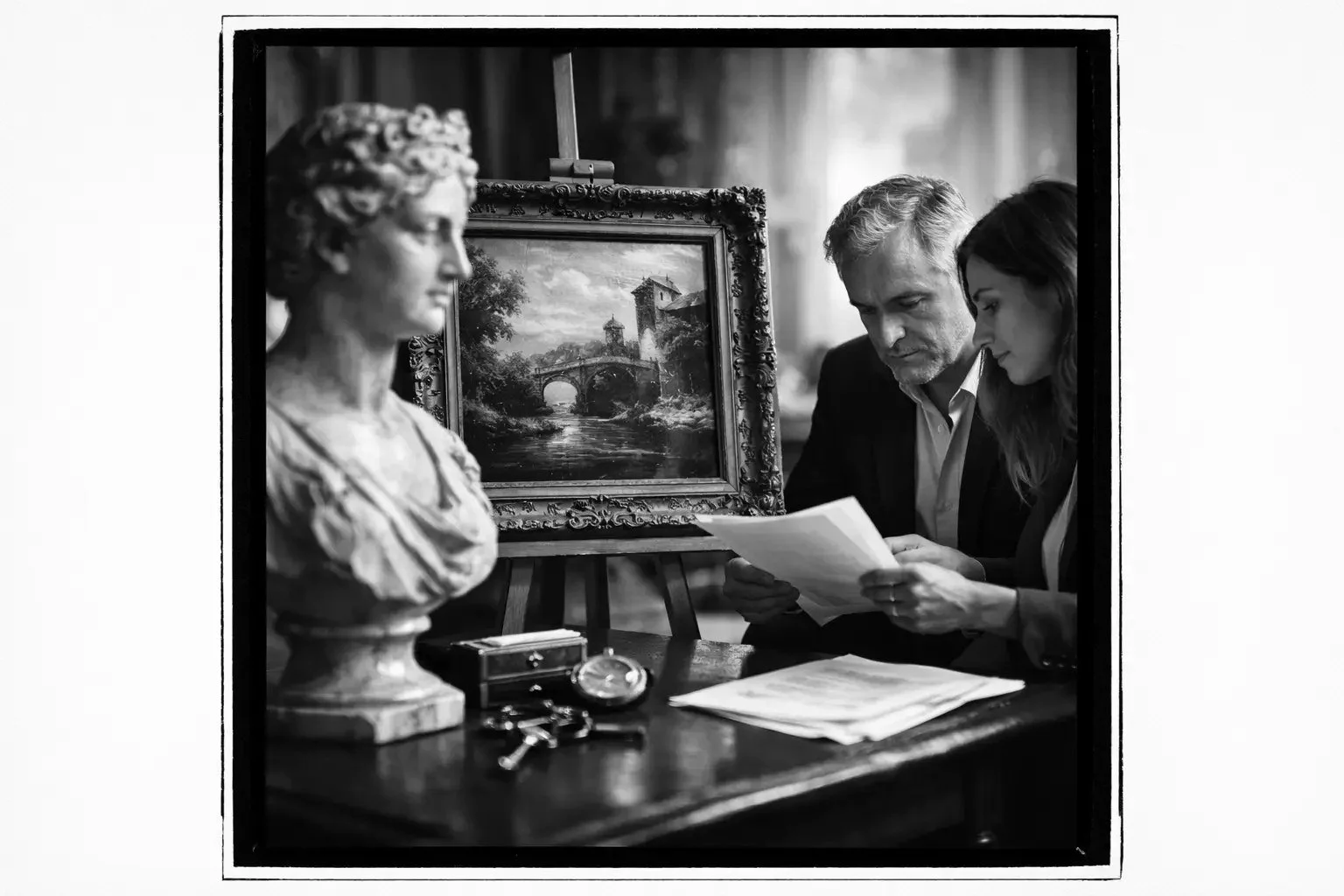 Art, patrimoine et successions familiales