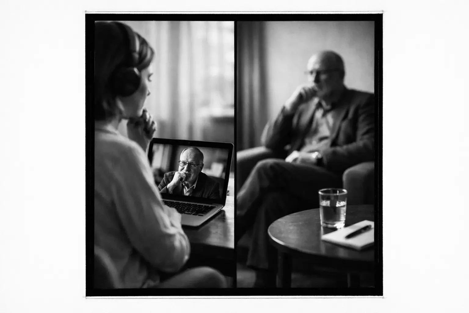 Séances analytiques confidentielles à distance