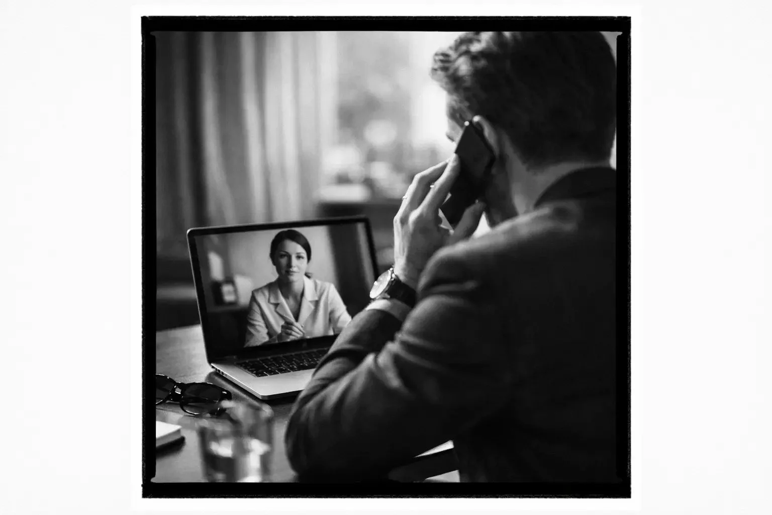 Consultation confidentielle à distance pour personnalité publique