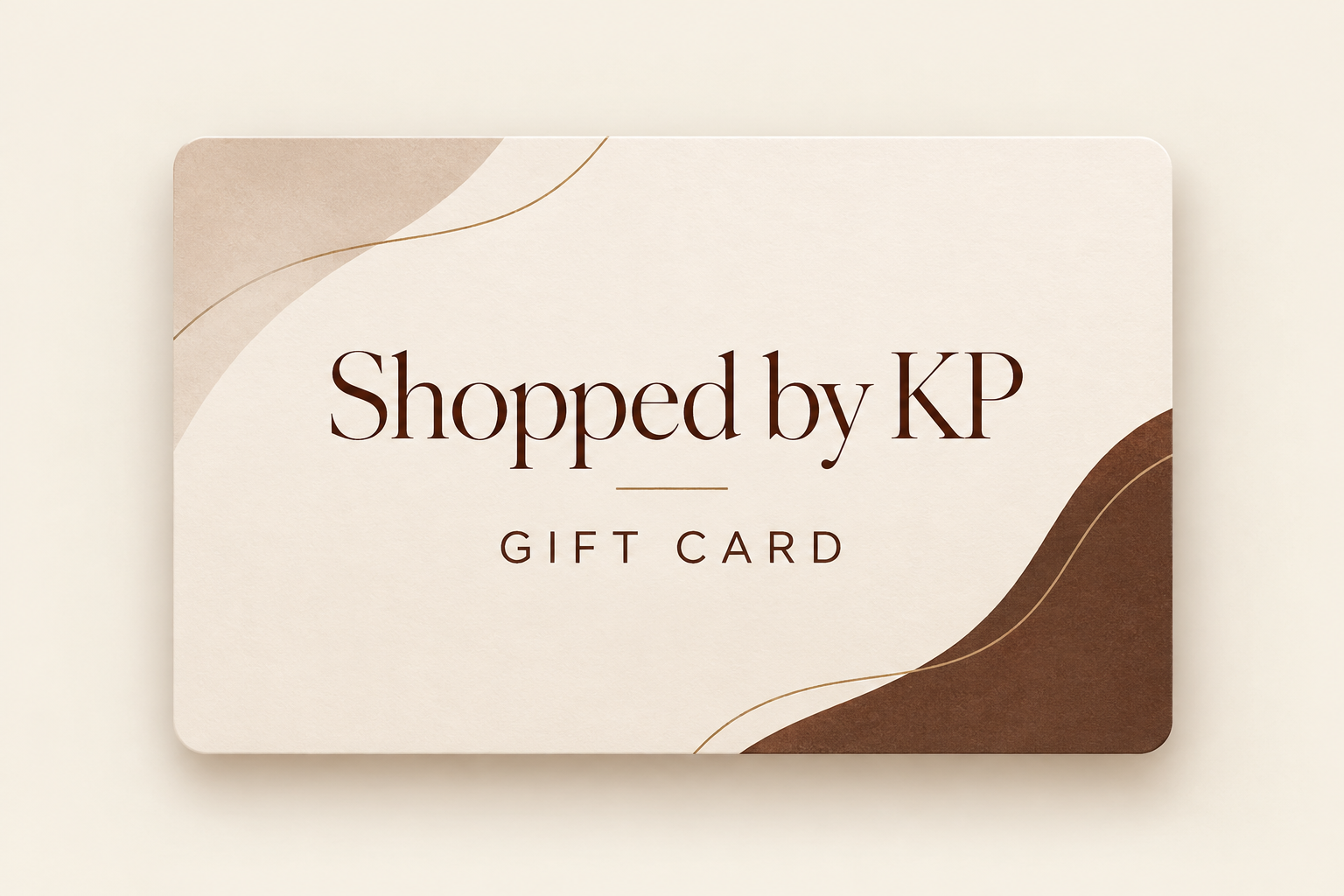 Shopped by KP Gift Card