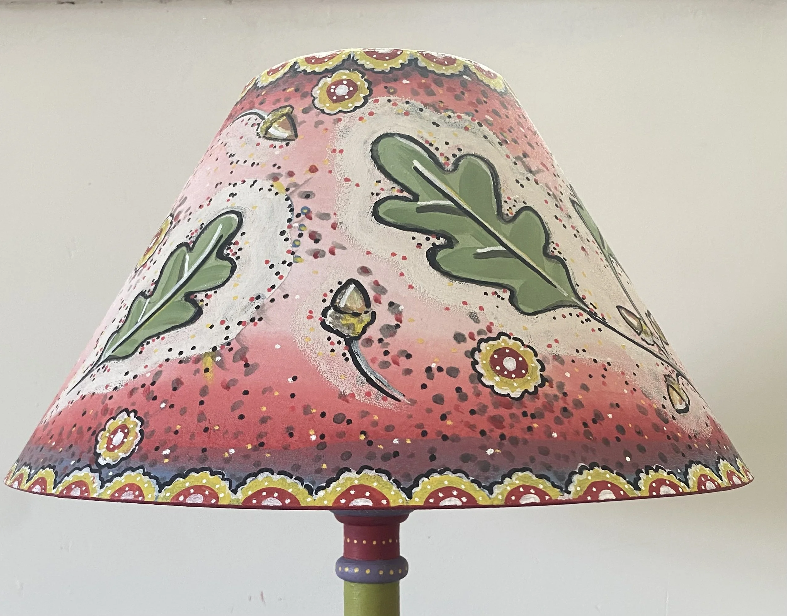 Oak Leaf Haze LAMPSHADE (shade only)