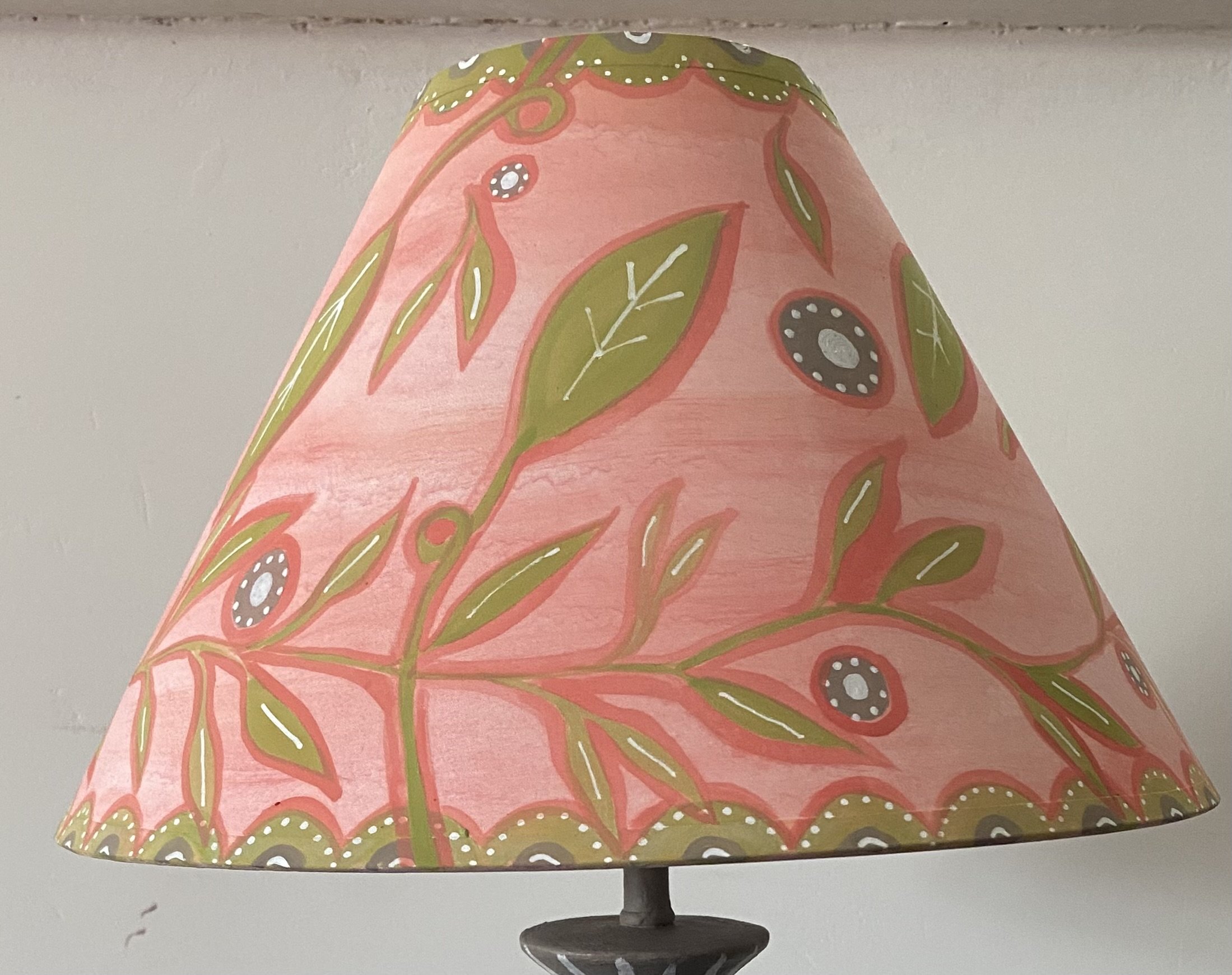 Coral Leaves LAMPSHADE (shade only)