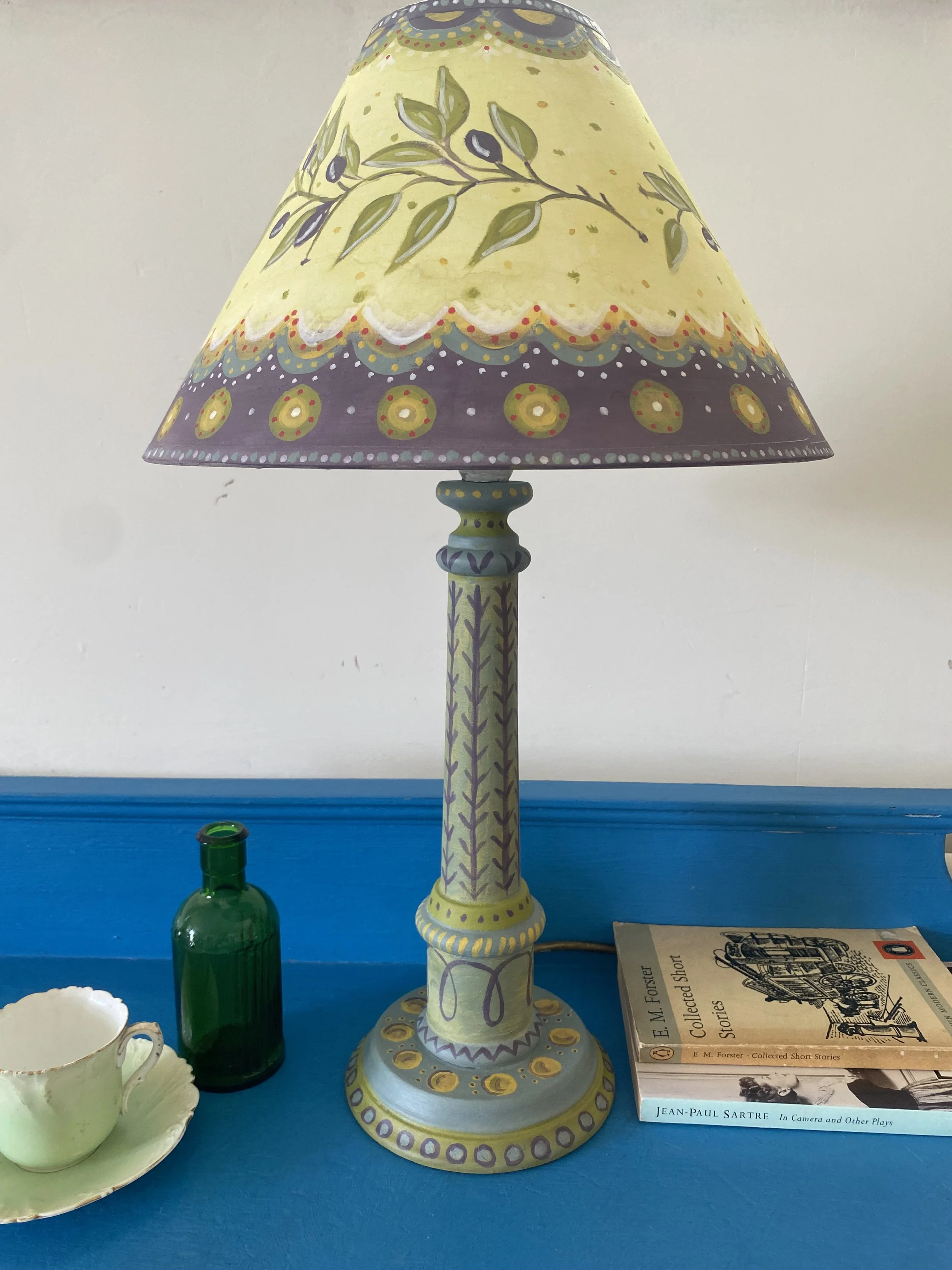 Charleston Blue Large LAMP (base only)