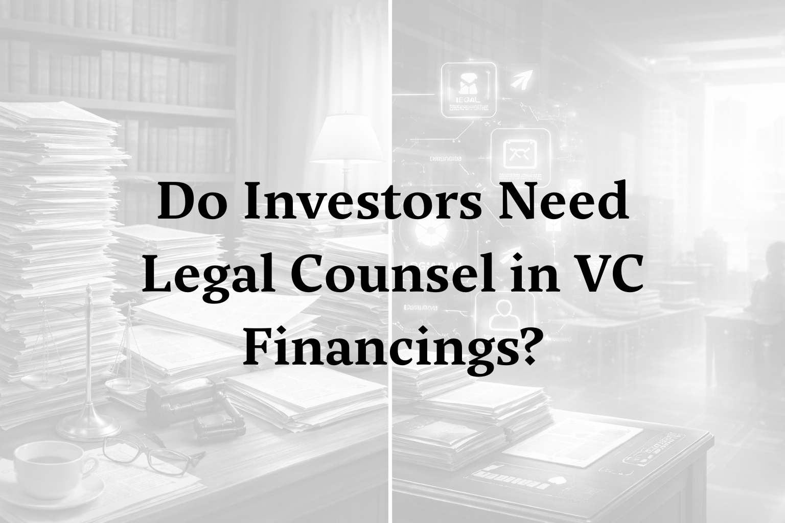 The New Standard for Investor-Side Legal Representation in VC Financings