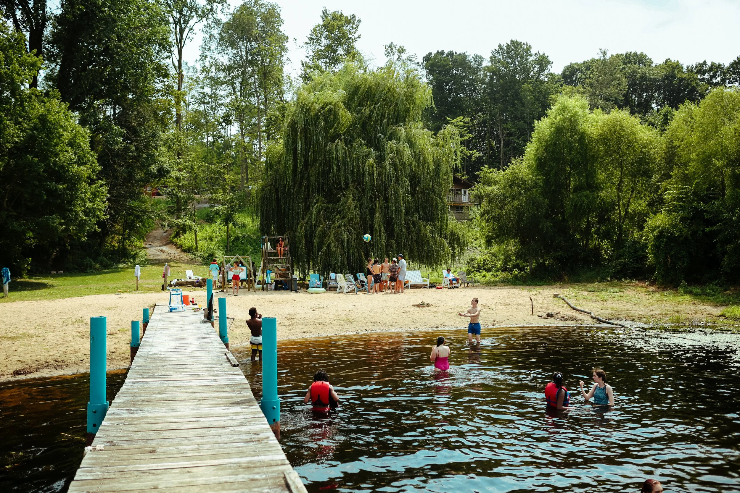 HYC Beach From The Dock.JPG