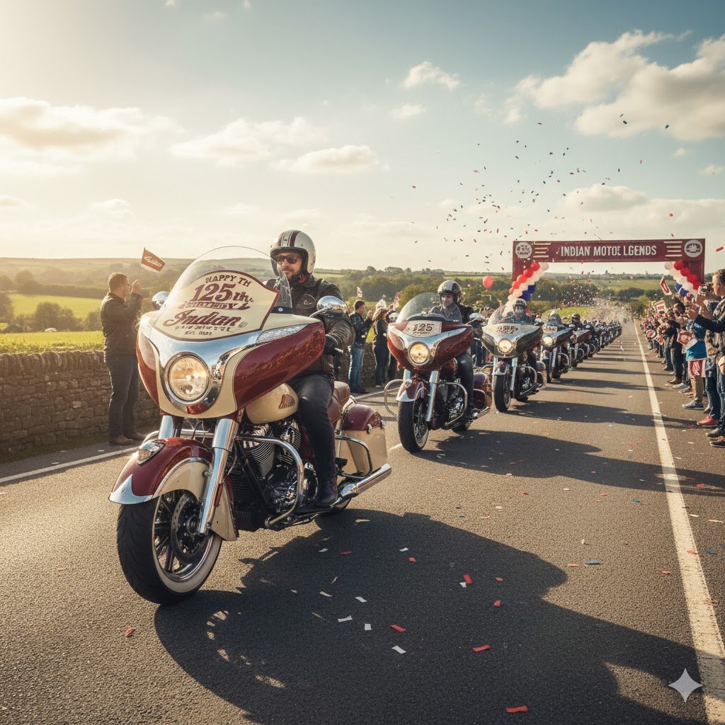 Indian Motor Company's 125th Anniversary