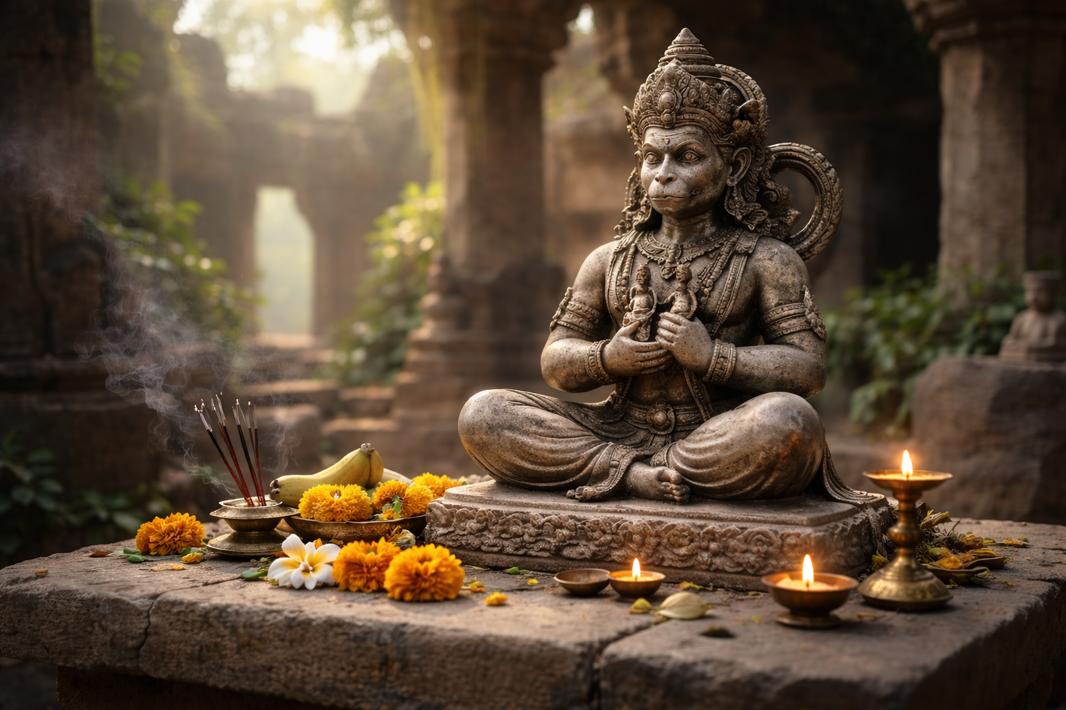 Hanuman- les histoires - Alex Blake Yoga