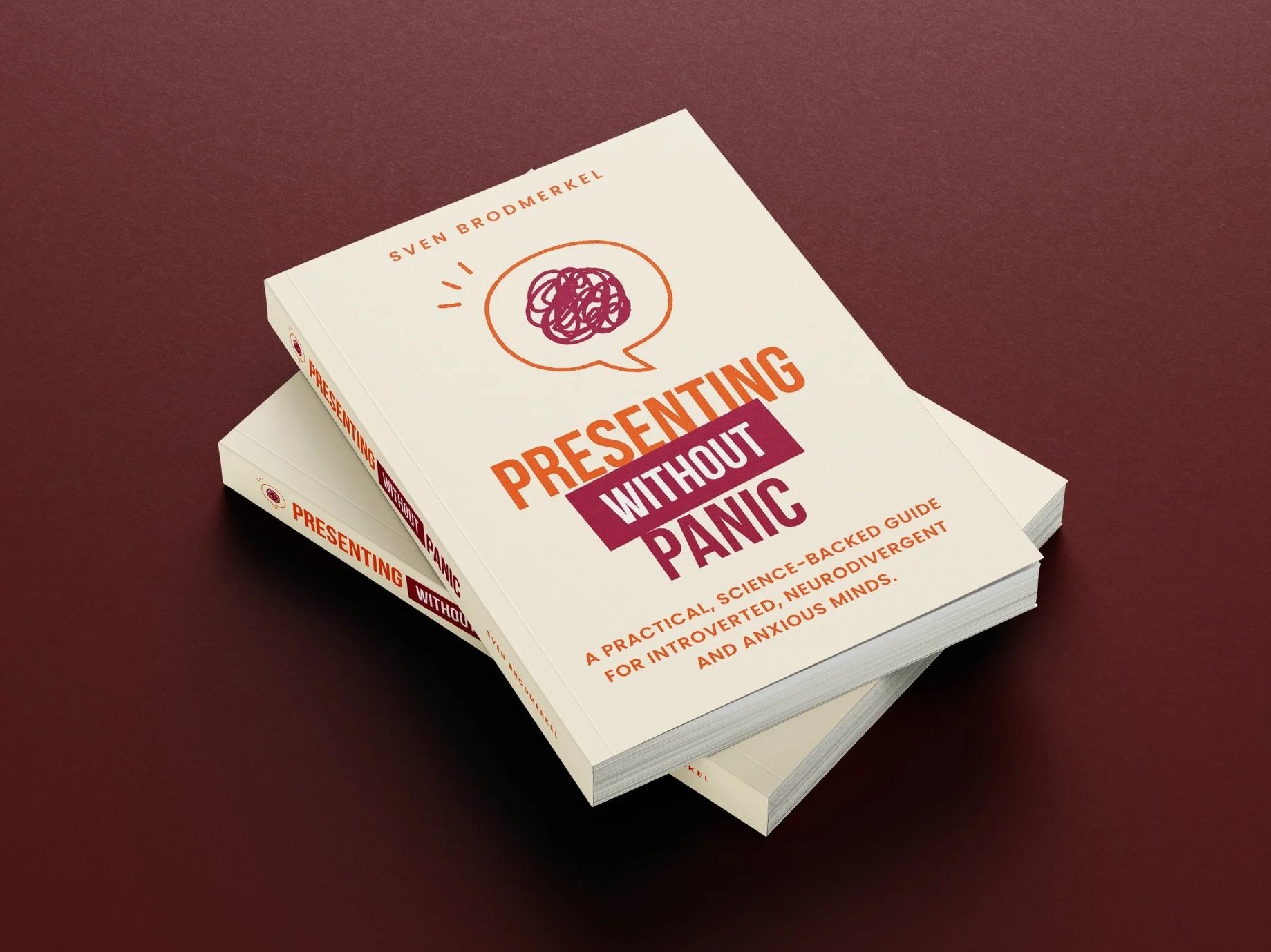 Book Cover of "Presenting Without Panic"