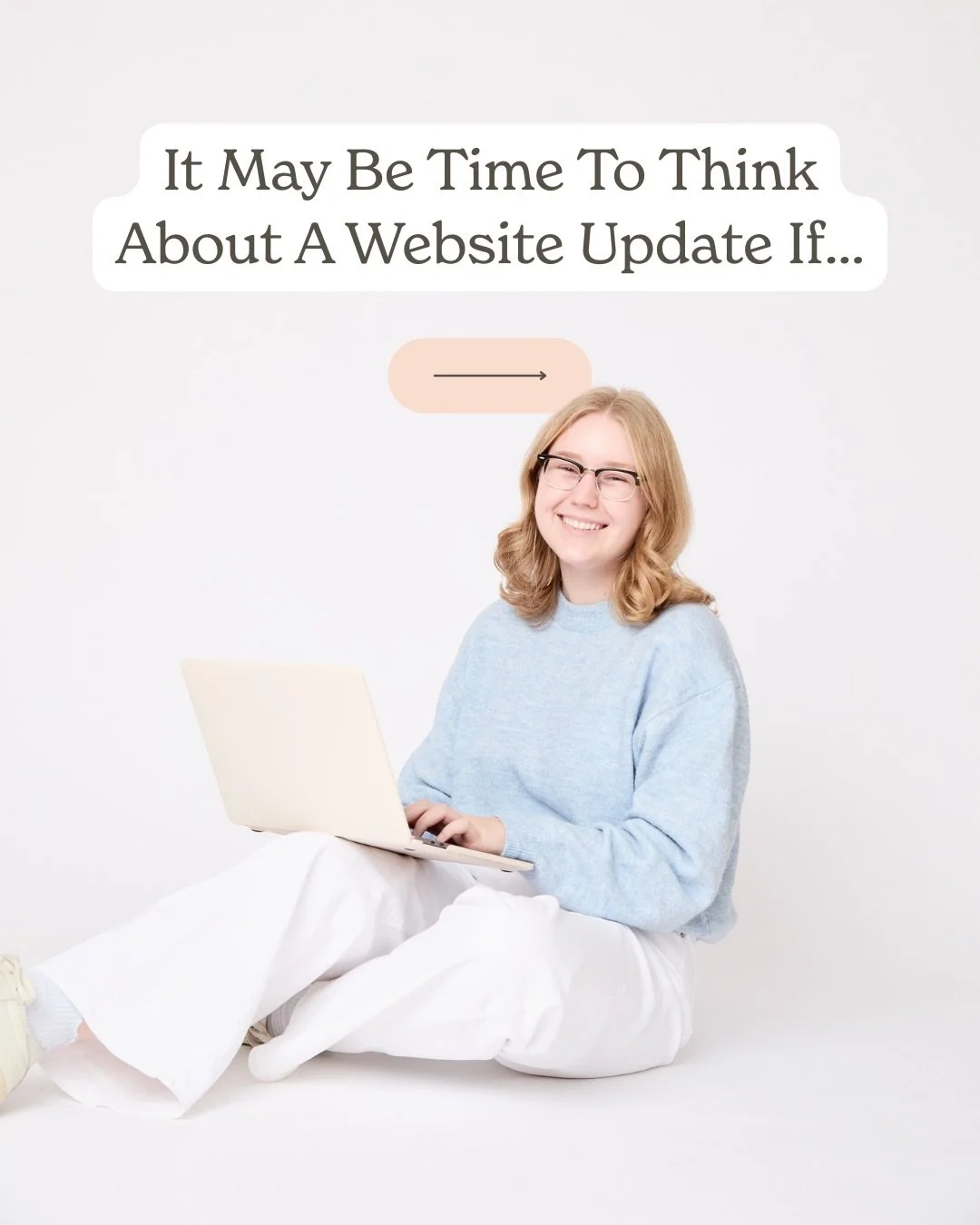 If this sounds like you &amp; your website... let's talk! ☁️💡🌟