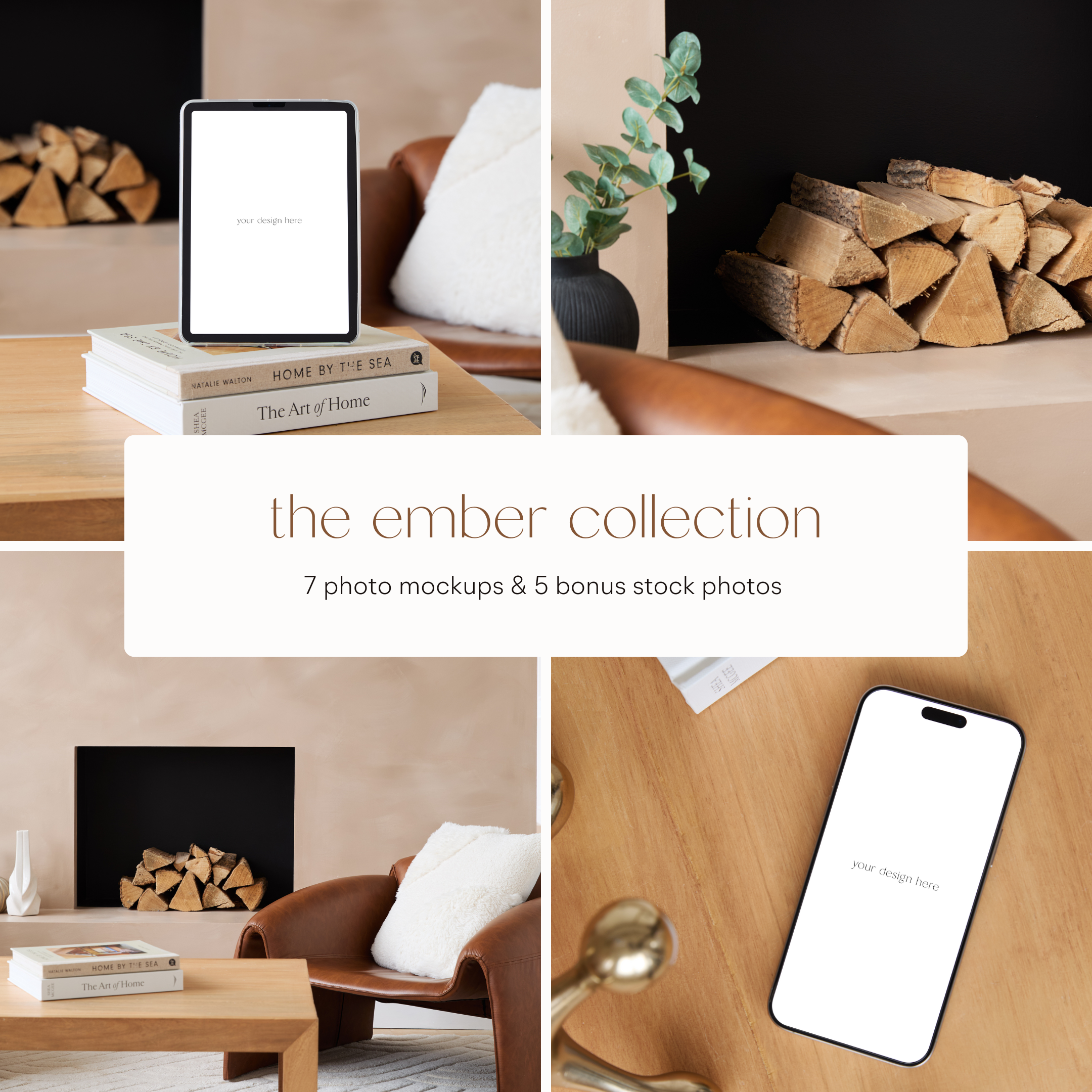 Ember Mockup & Stock Photo Collection