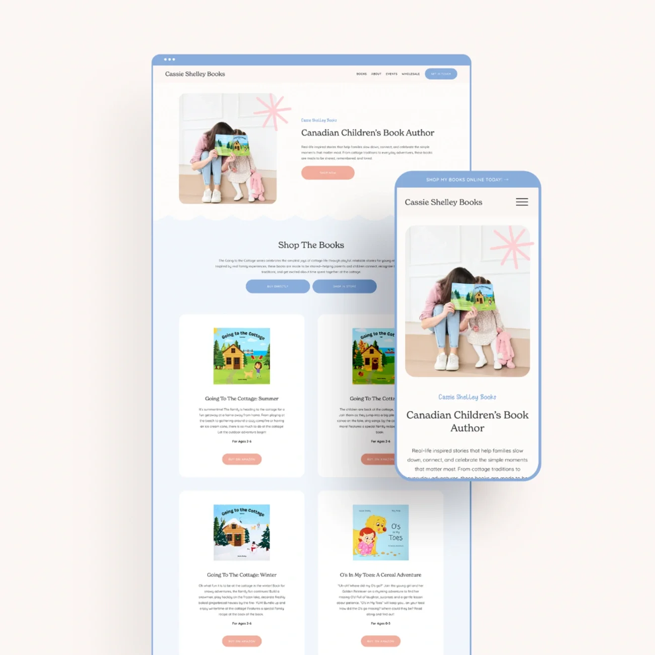 Cassie Shelley Books * Web Design