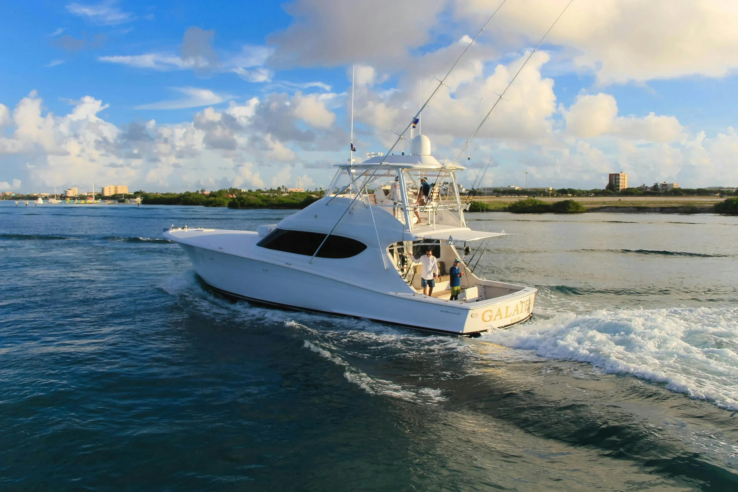 boat in the ocean