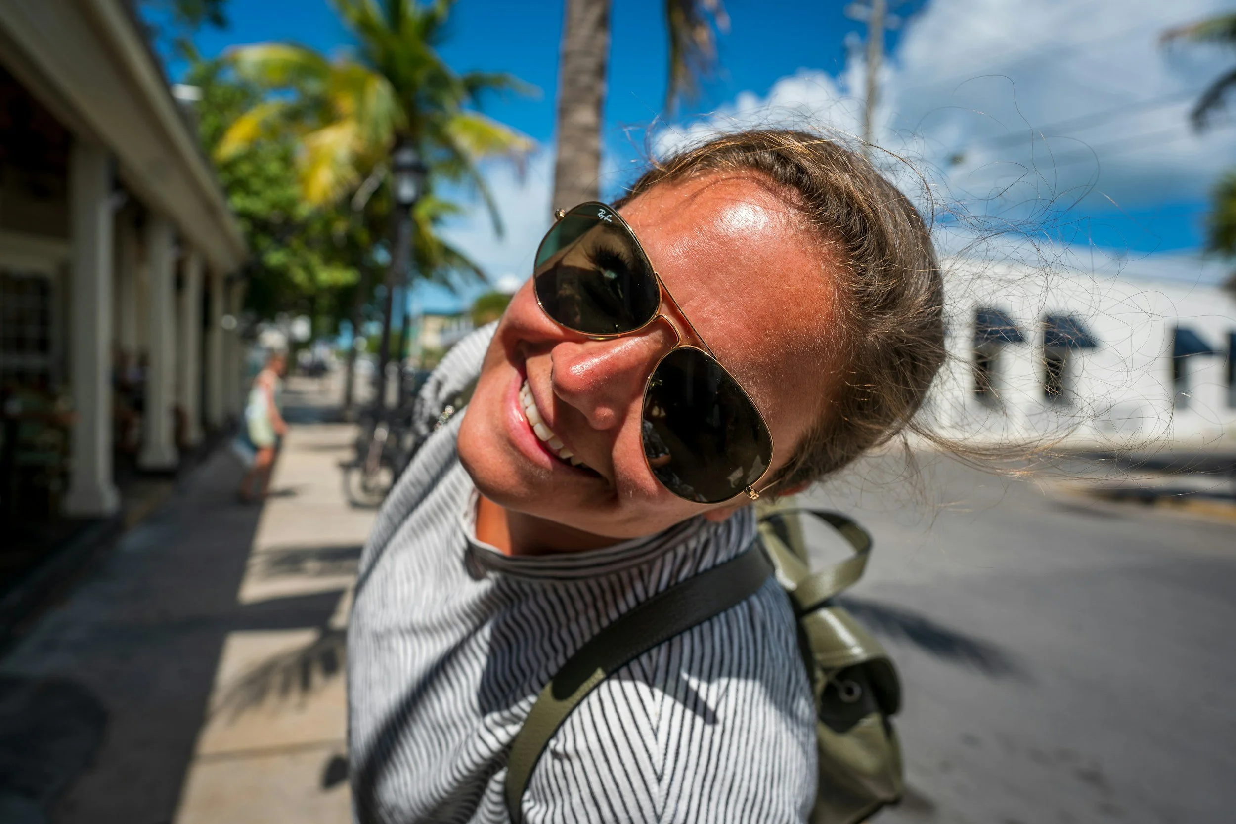 Florida Girl With Prescription Sunglasses