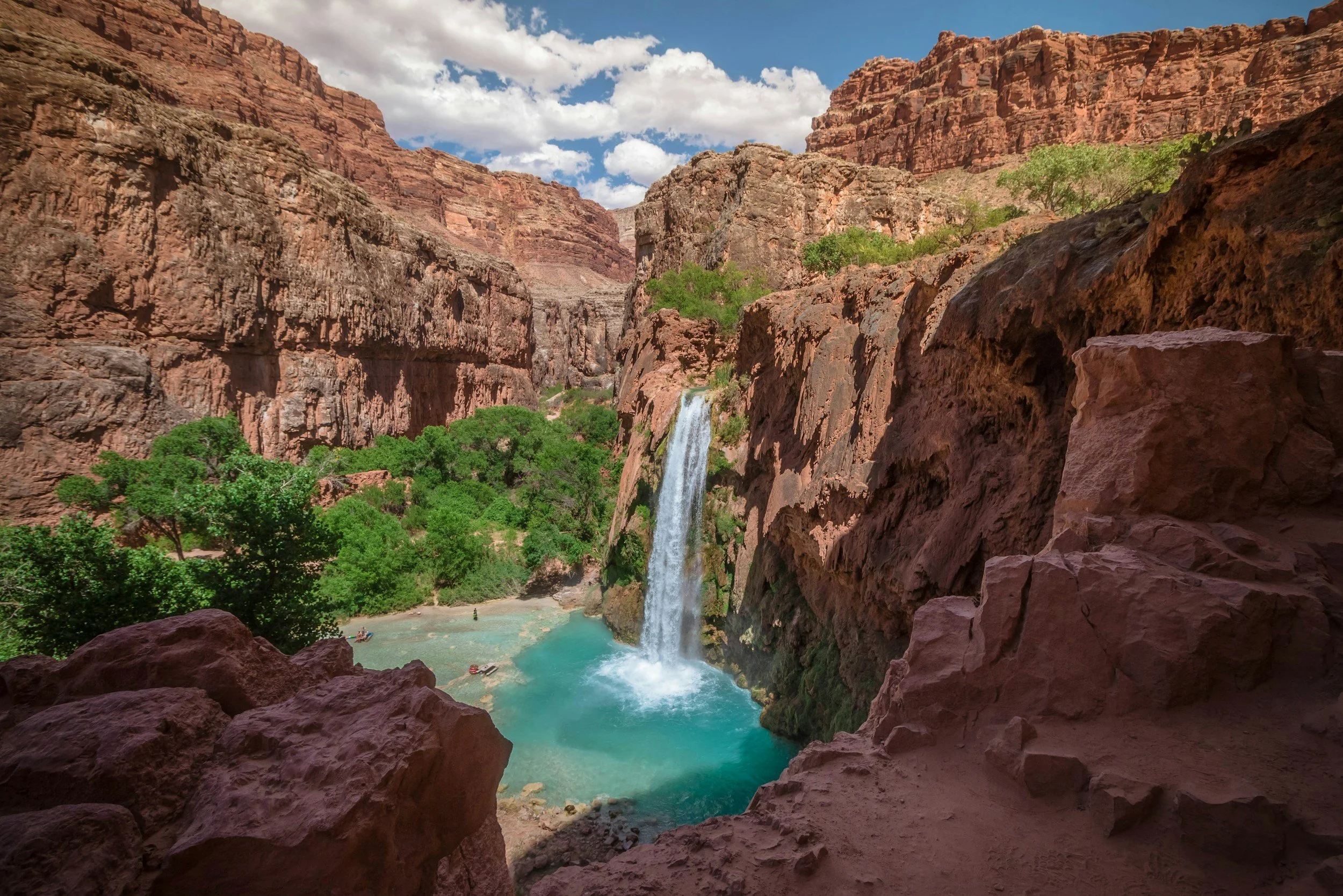grand canyon waterfall
