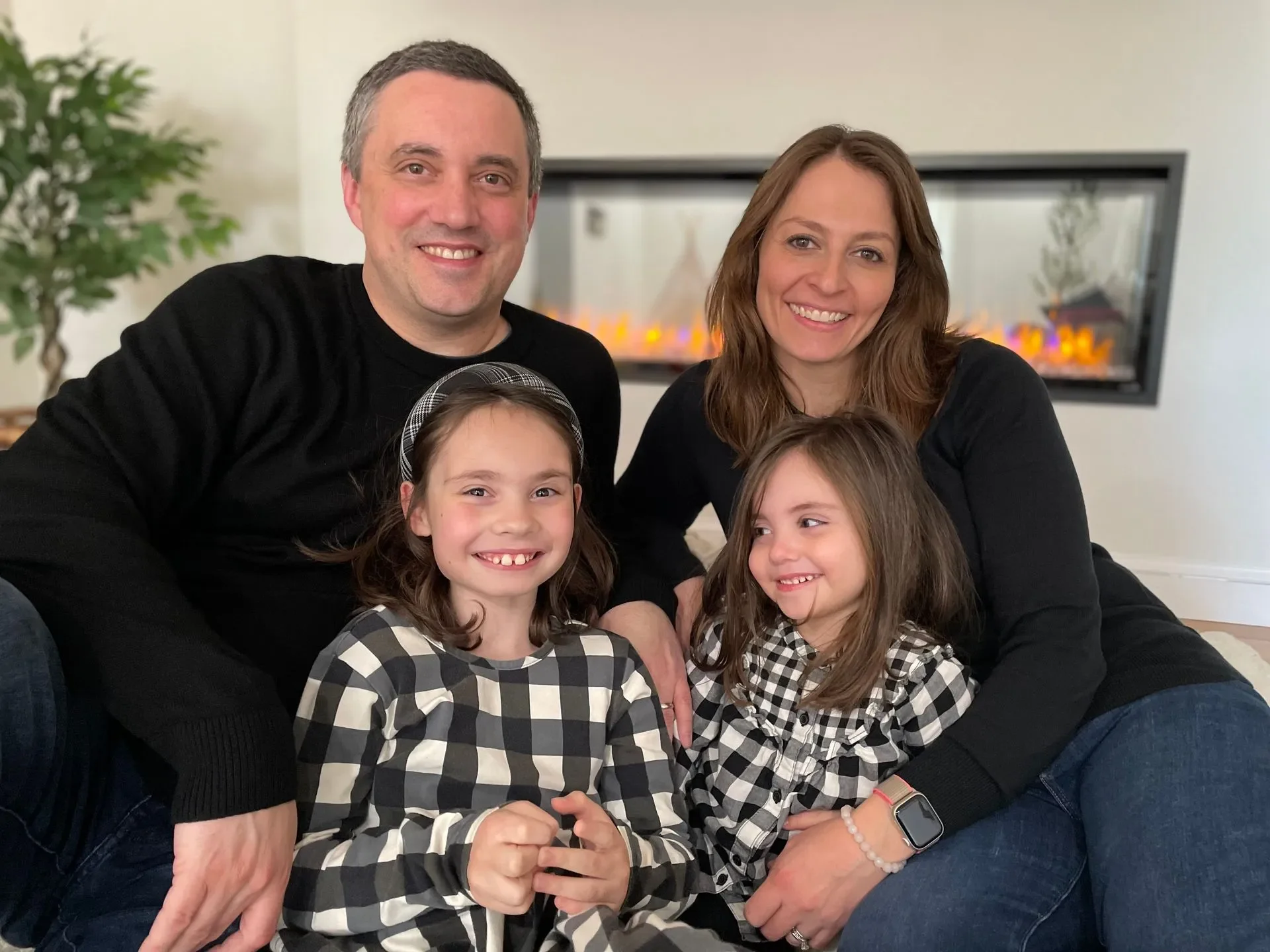 Justin Sonon and his family