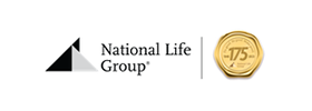 National Life Group logo with a gold emblem celebrating 175 years.