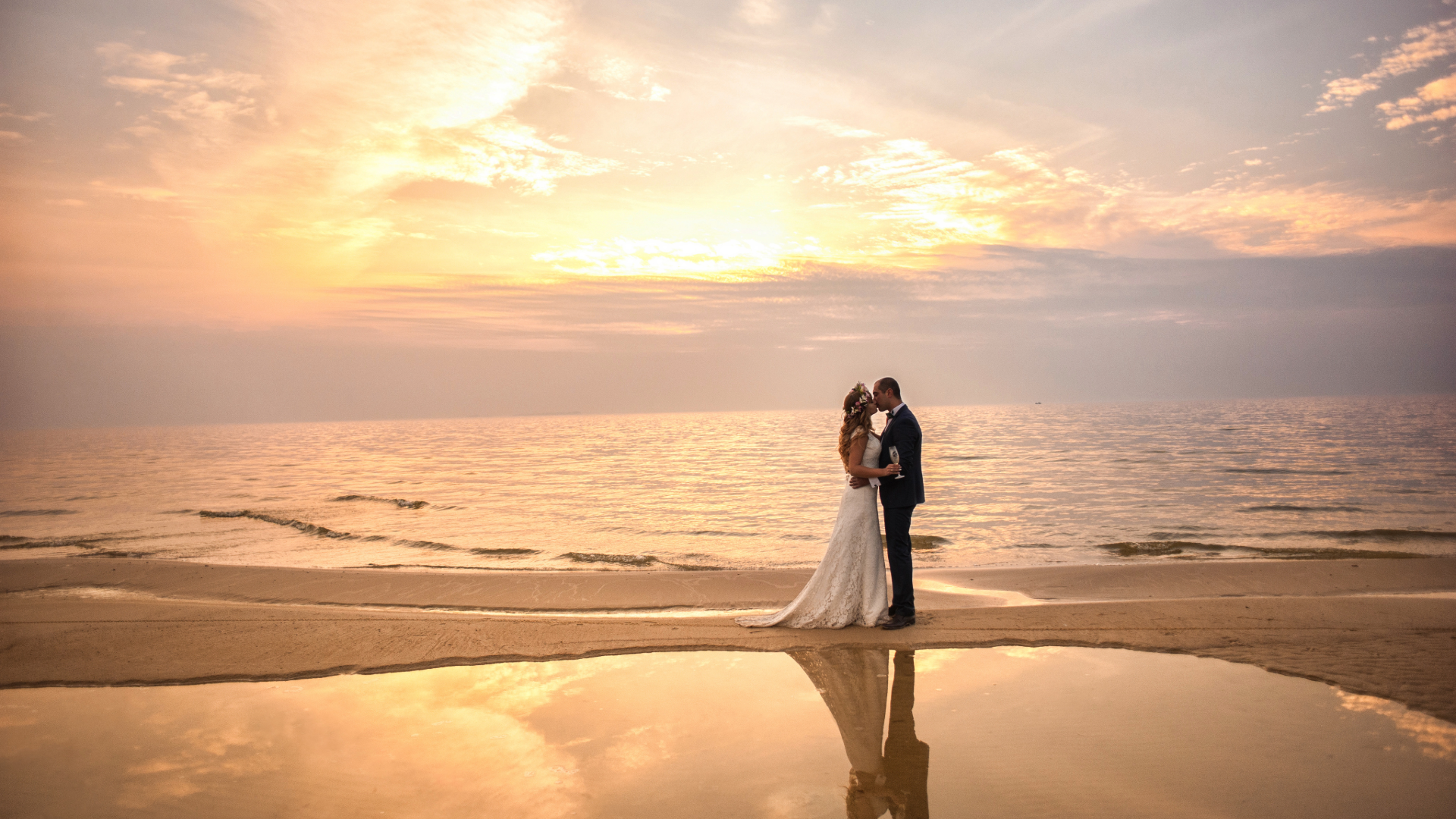 wedding on beach