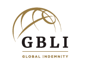 Logo for GBLI with a globe symbol and the text 'GBLI' and 'Global Indemnity'