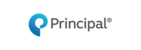 Principal logo featuring a blue circular design and the word 'Principal'