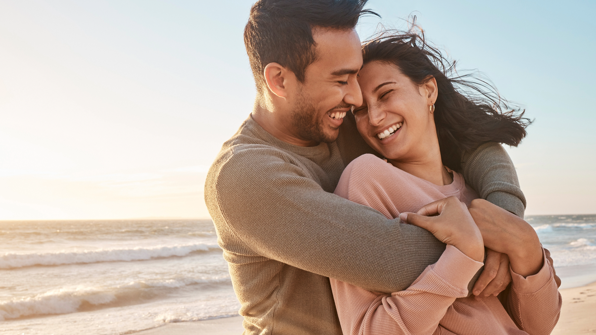 Young Couple at Beach