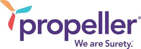 Propeller logo with the tagline 'We are Surety'