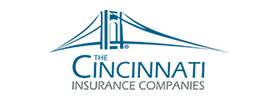 Cincinnati Insurance Companies logo with a stylized bridge design above the company name.