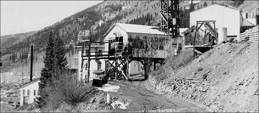Mayflower Mill in Silverton, CO circa 1970's