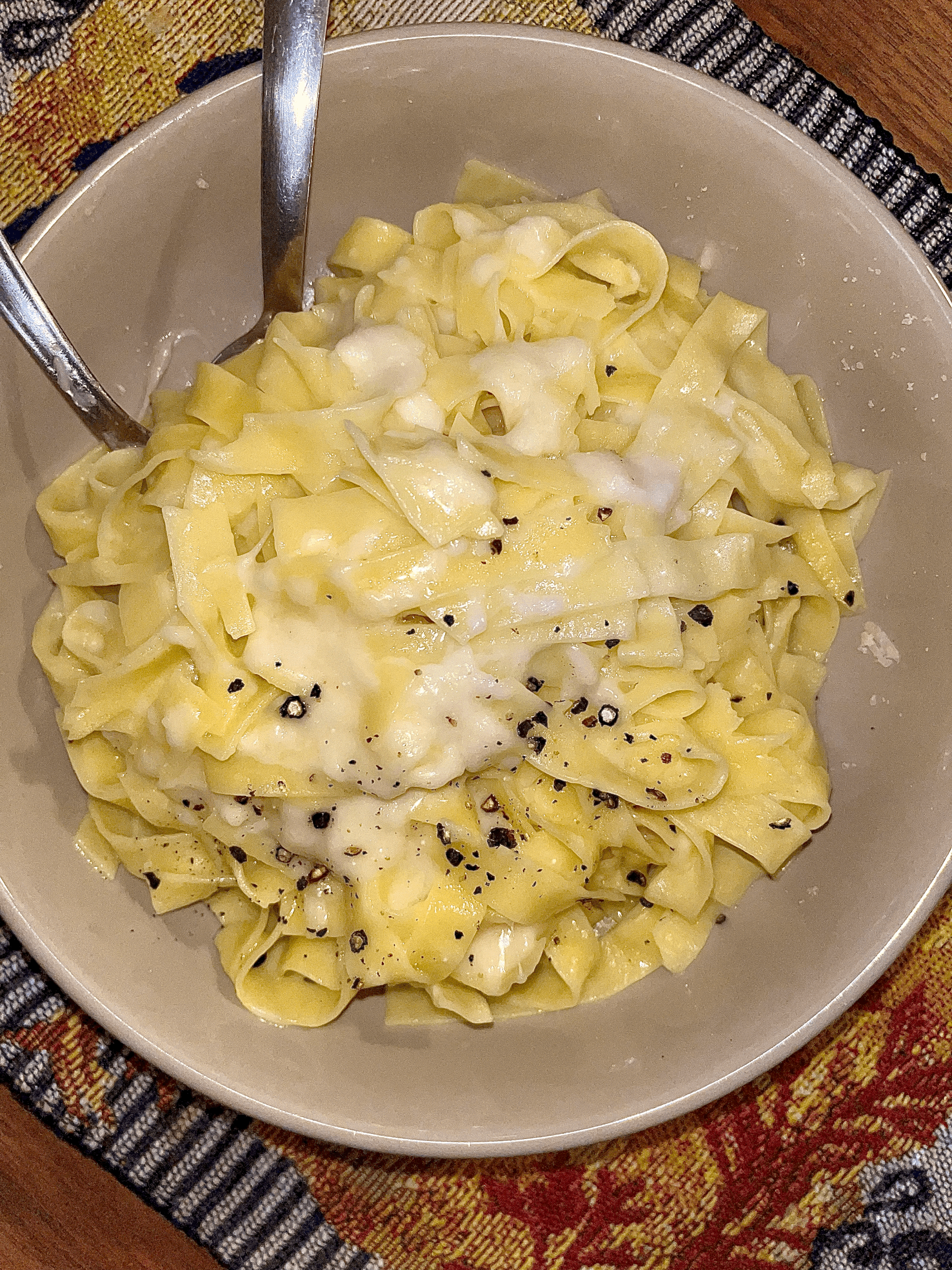 Fettuccine alfredo