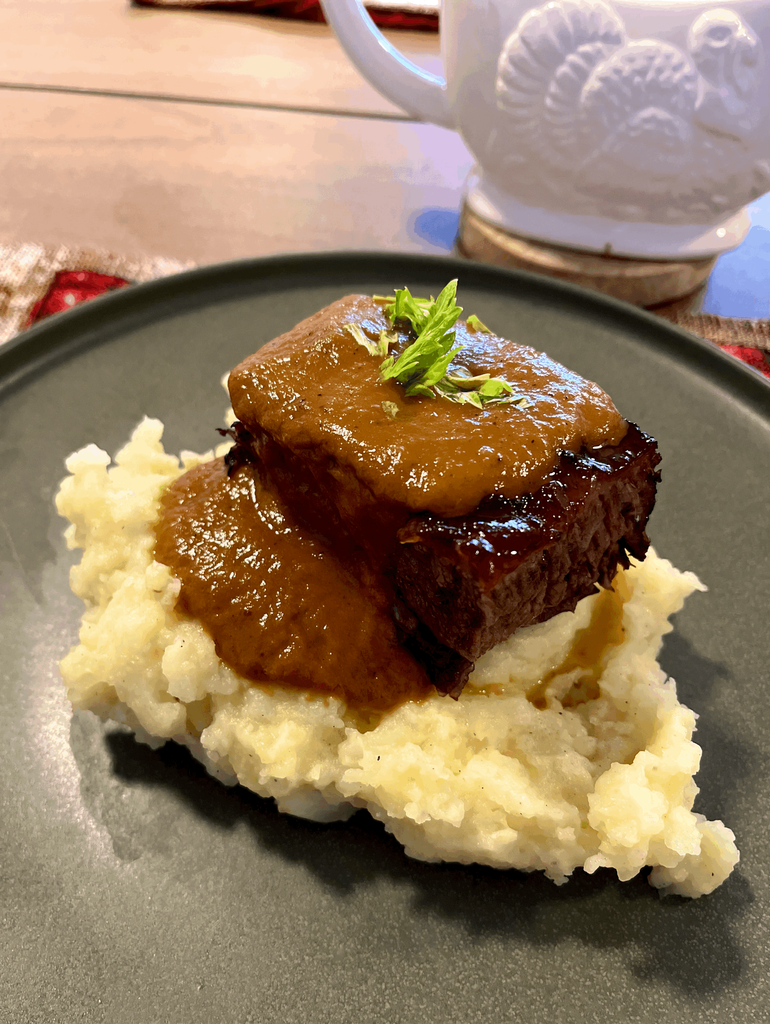 Short ribs al vino tinto