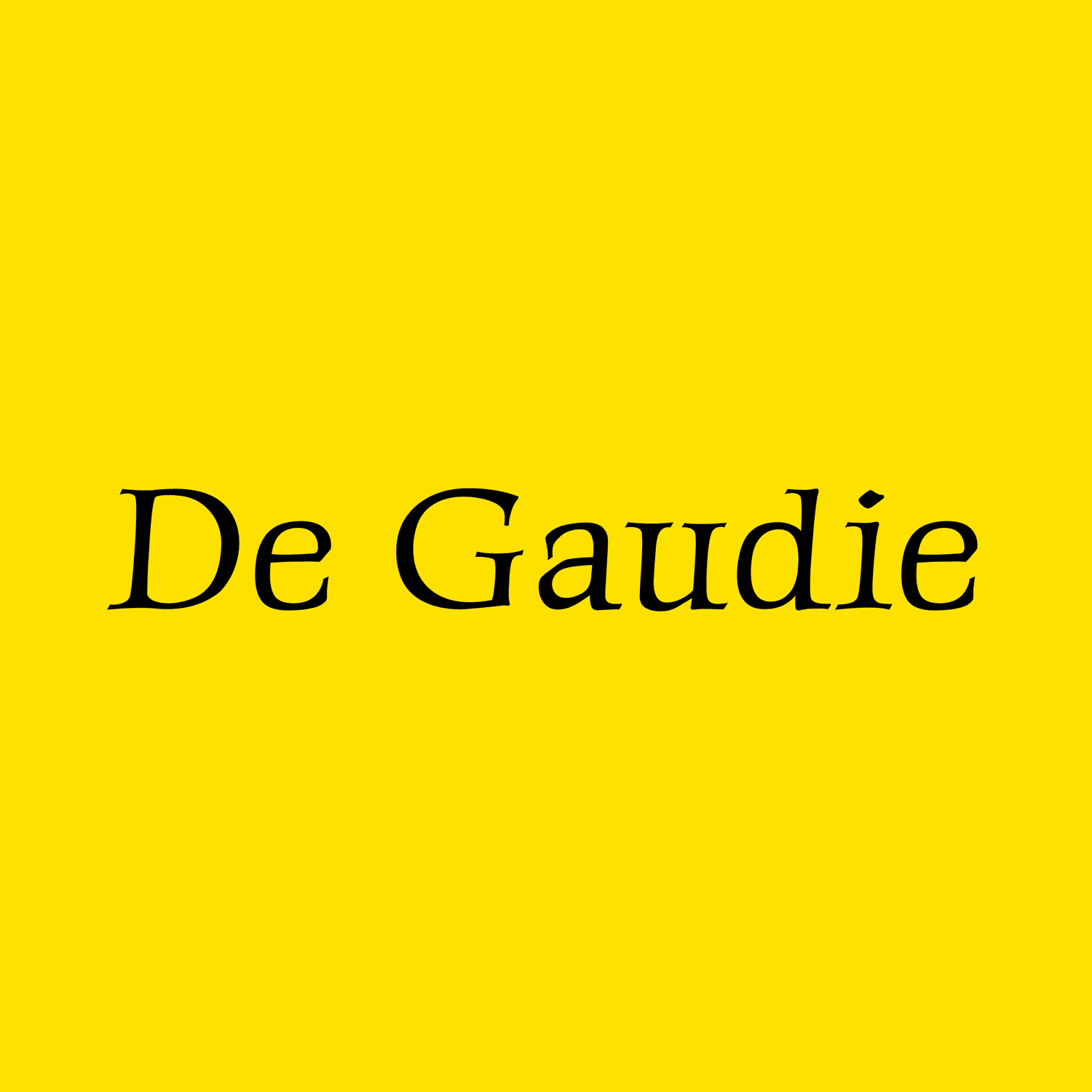 De Gaudie