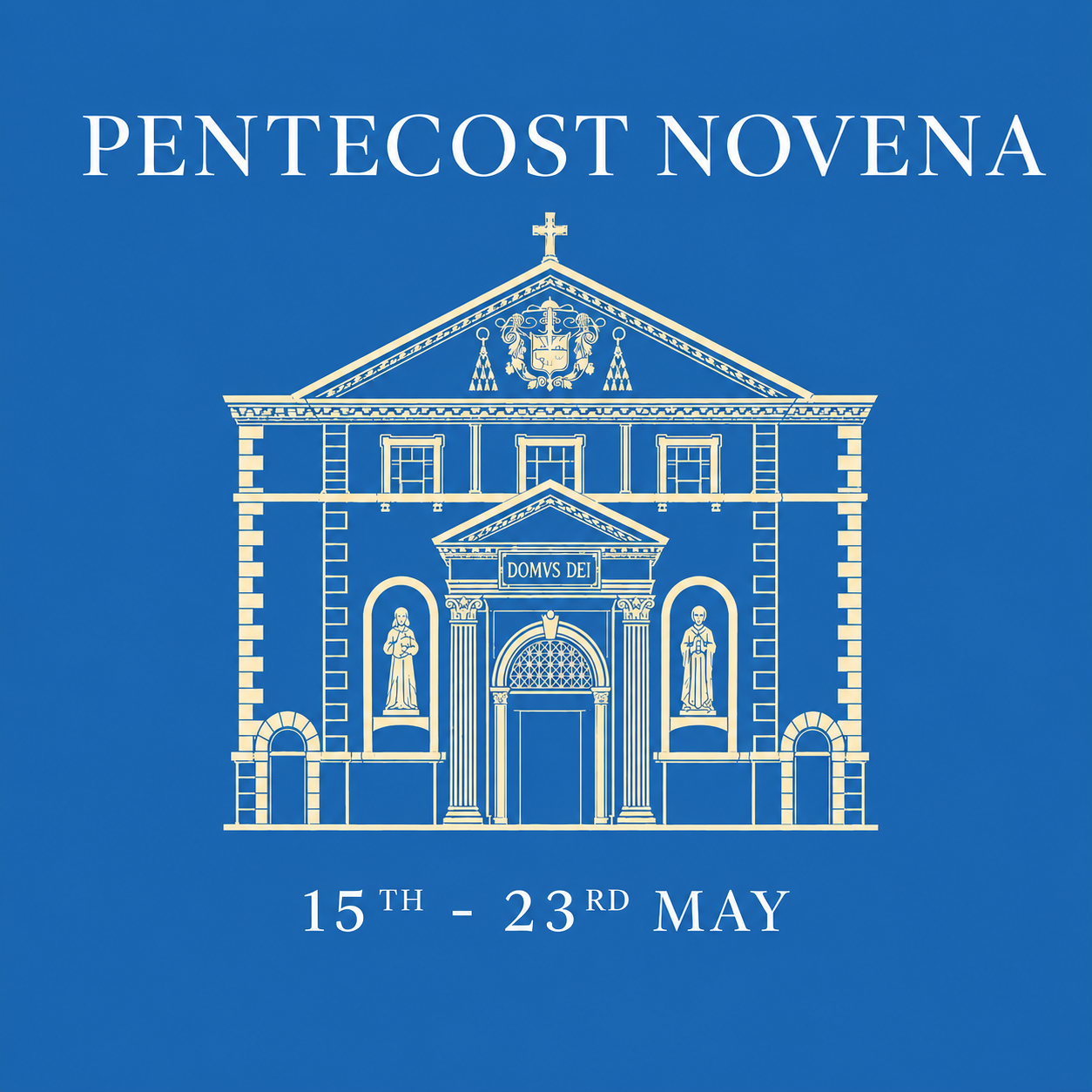Pentecost Novena button