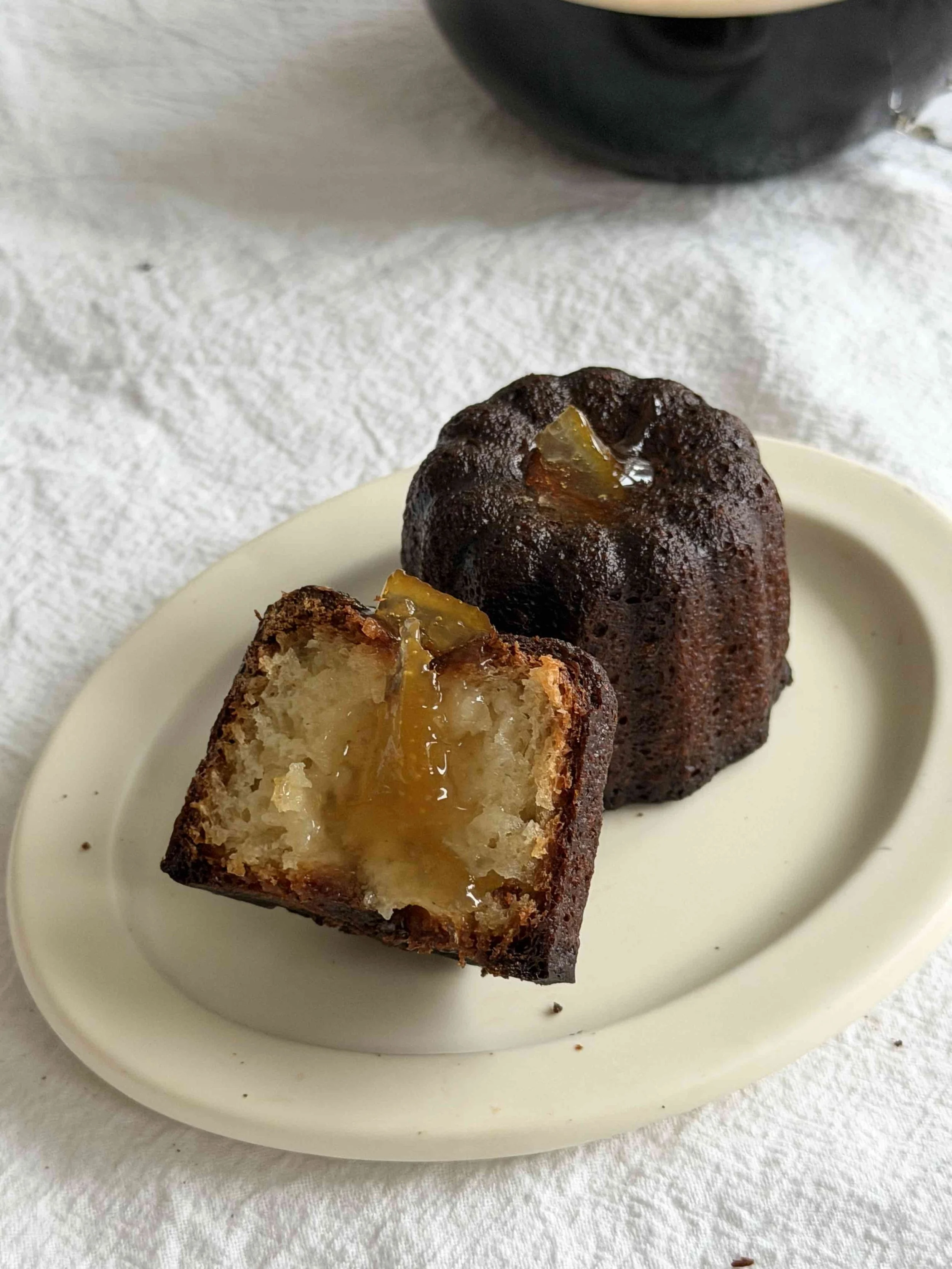 Yuzu Honey Canelé