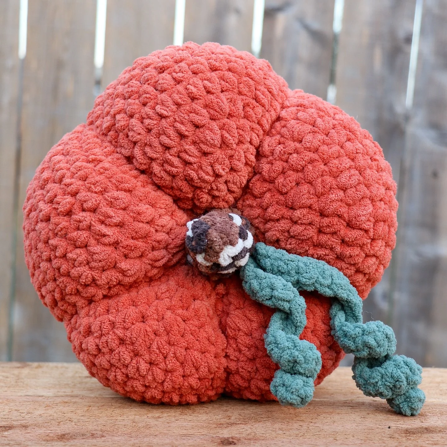 I love this pumpkin pillow crochet pattern!! Something about it is so perfectly huggable and calming. Plus the pattern is made in half double crochet, so it works up surprisingly quickly! 

This amazing pattern is available for free from @hookcrochet