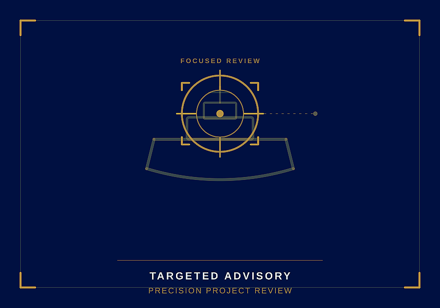 KEY Marine Advisors Targeted Attendance level of involvement image for how we match the engagement to the project.