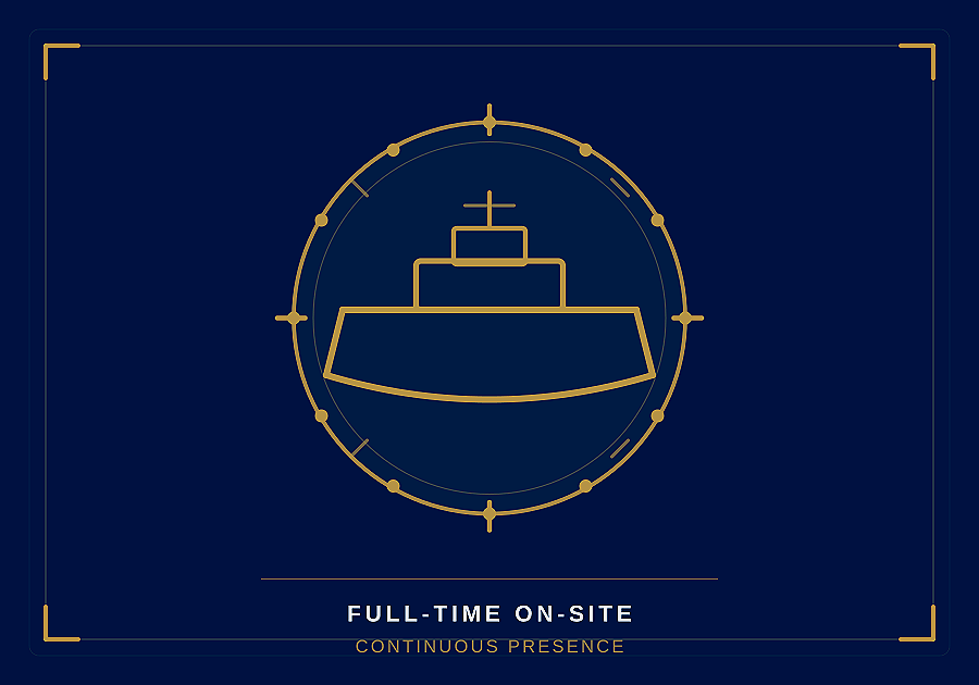 KEY Marine Advisors Full-Time Attendance level of involvement image for how we match the engagement to the project.