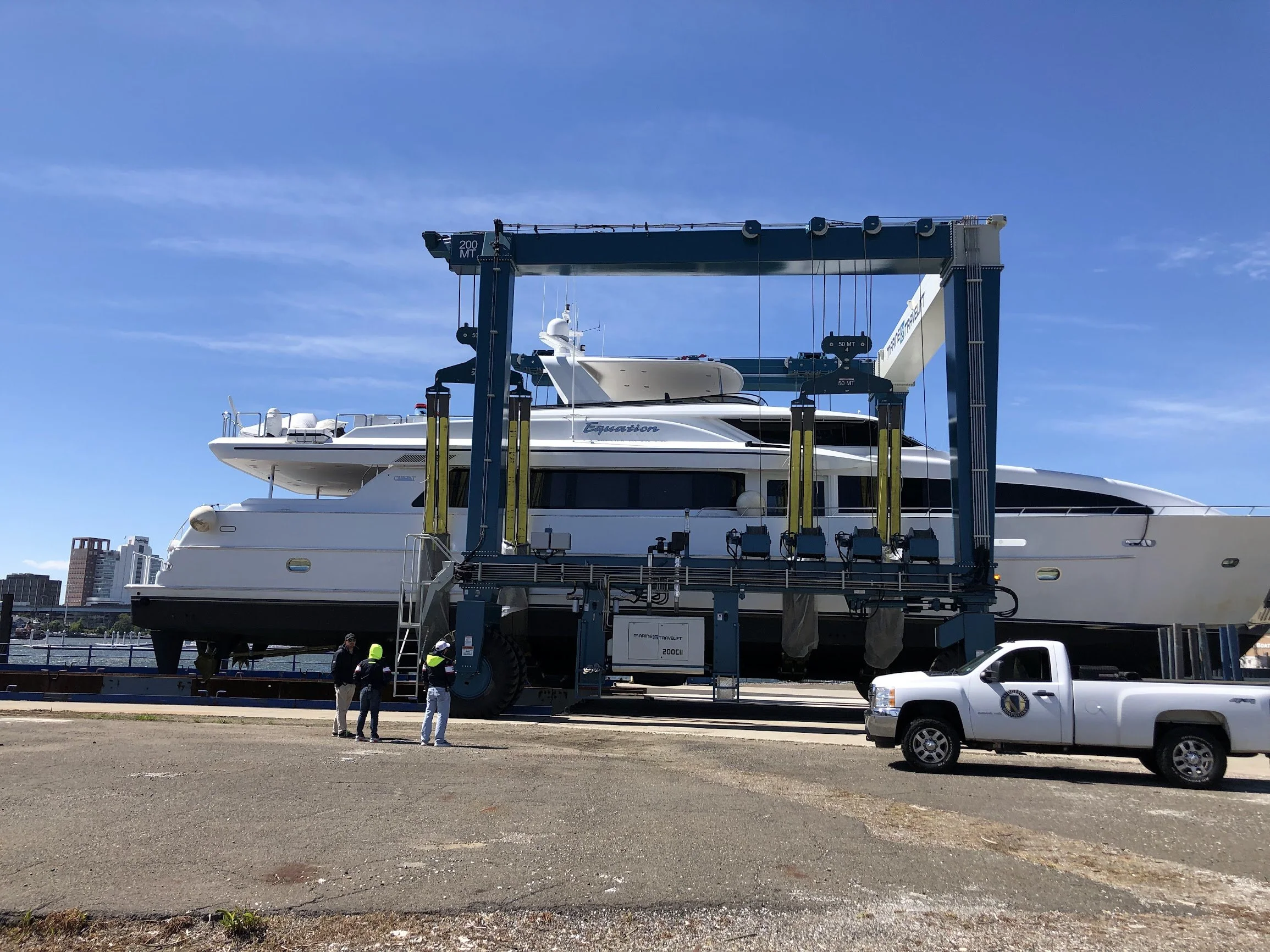 KEY Marine Advisors hand-over to vessel crew after 3-month refit, pending sea trials and 'open' dockside commissioning tasks.