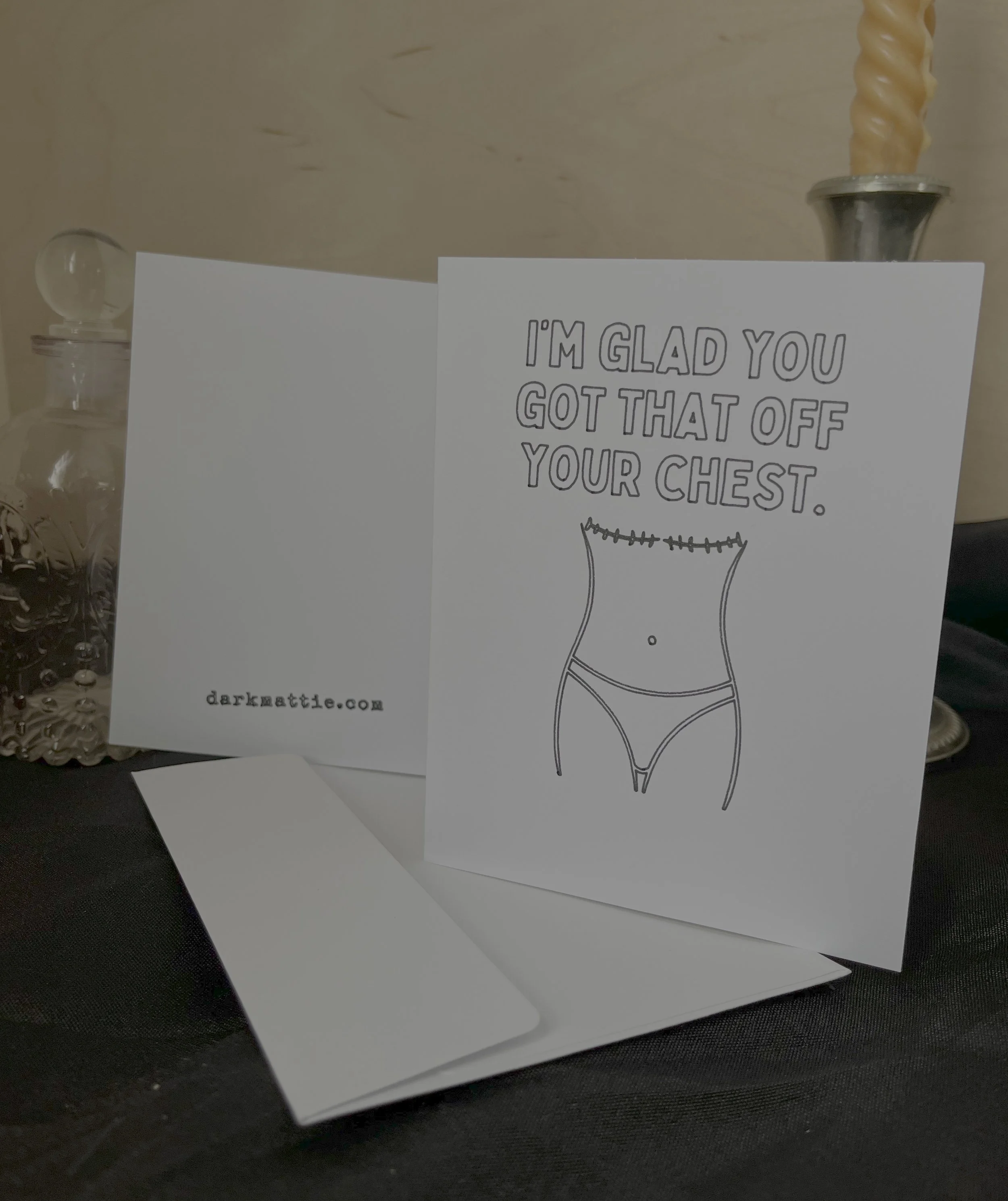 CHEST Top Surgery. Greeting Card.
