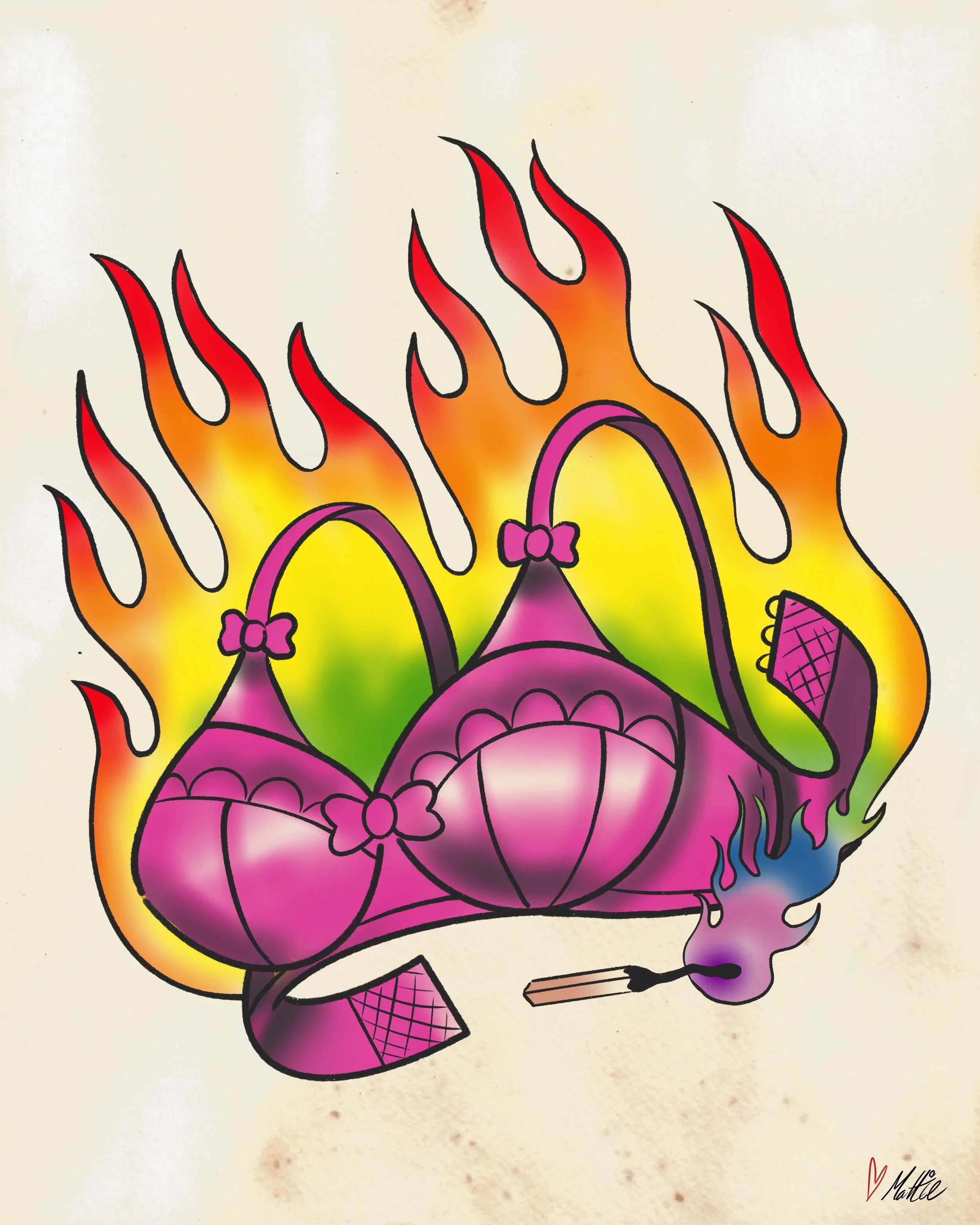 Bra Burner