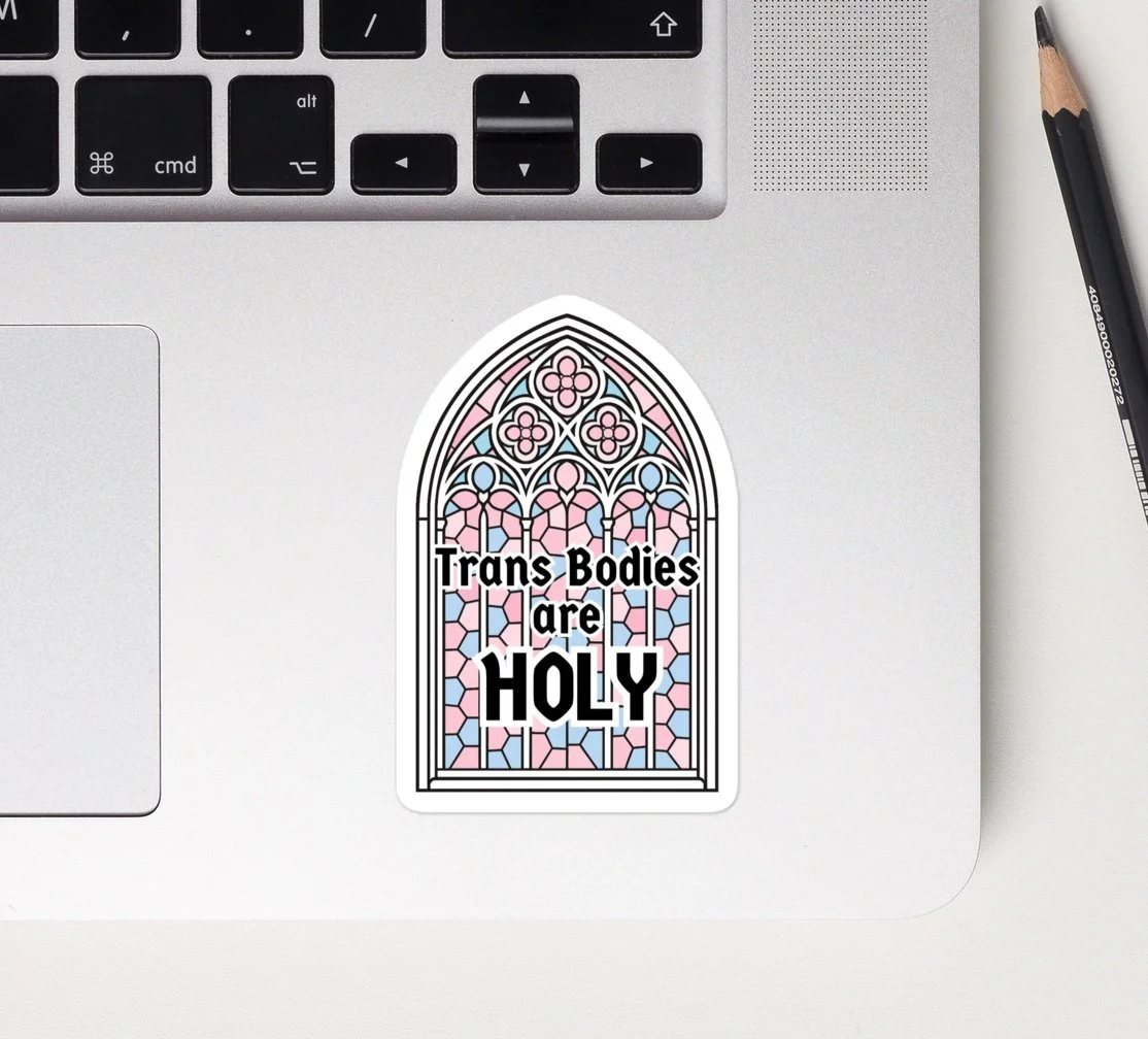 HOLY. Bubble-free stickers