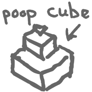 Poop Cube Tee