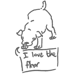 I Love the Floor Tee