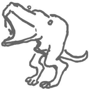 Dogmonster - 4" Sticker