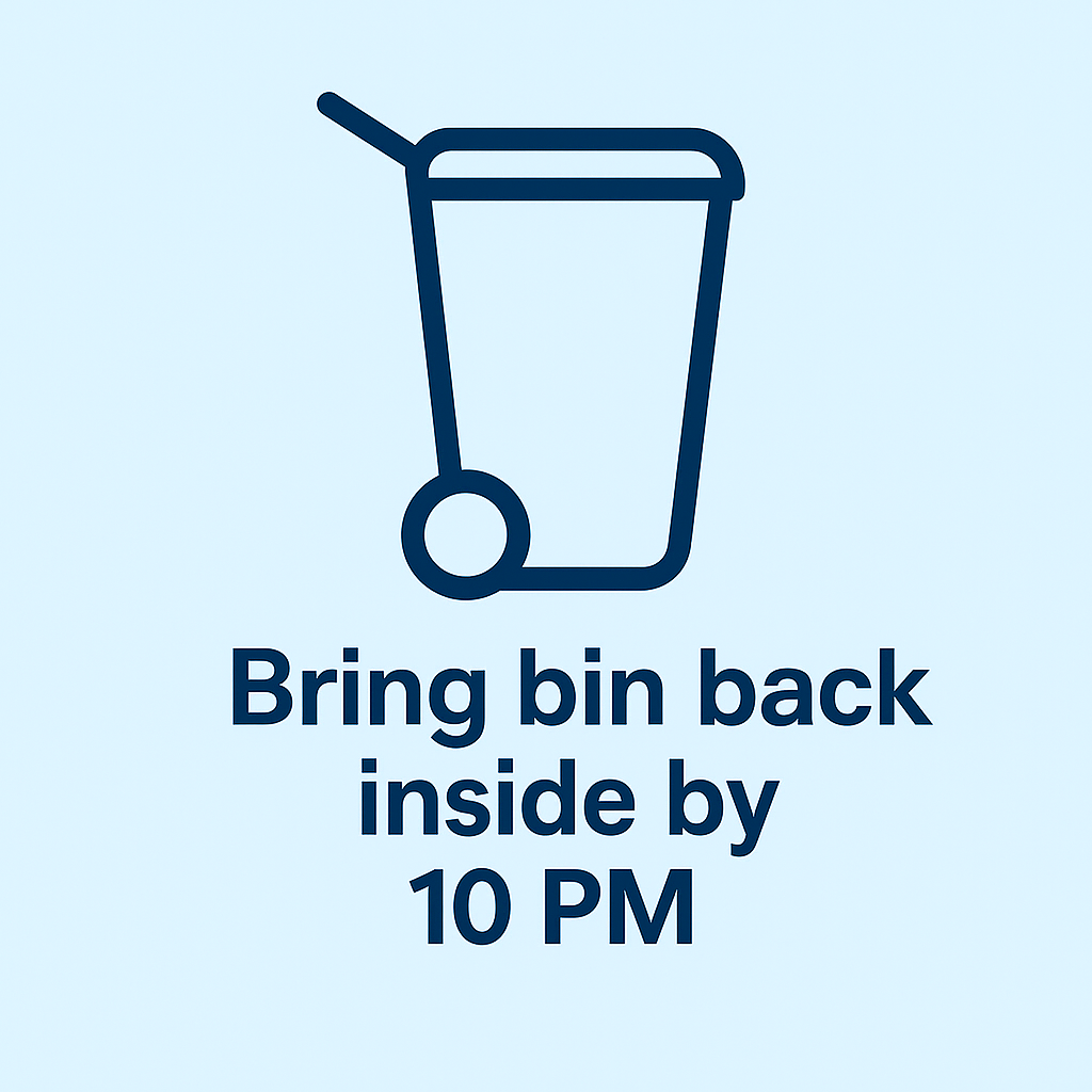 Doorstep trash pickup