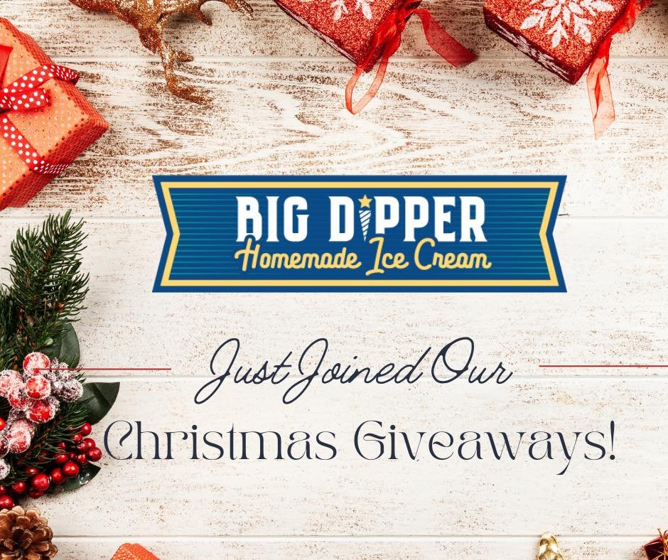 🎉🍦 UPDATE! 🍦🎉
Just joined our 12 Days of Christmas Giveaways&hellip;

👉 Our upstairs neighbor &mdash; BIG DIPPER ICE CREAM! 🙌

Cozy salt cave vibes + sweet ice cream treats = the perfect holiday combo 😍

🤫 Pssst&hellip; this means even more l