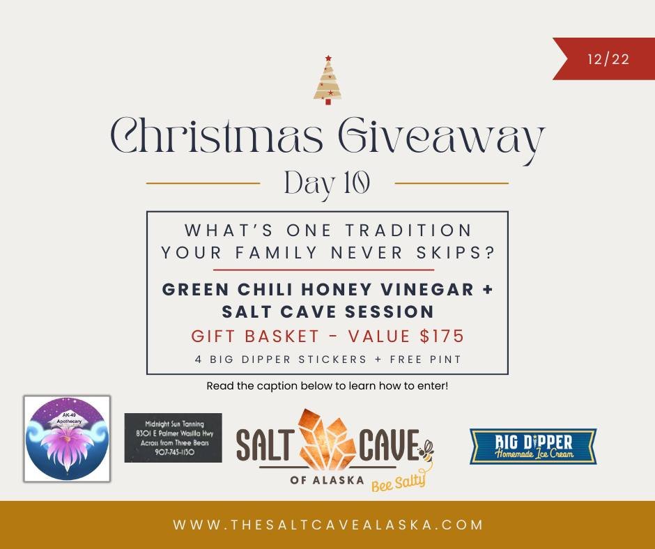 🎄🎉 DAY 10 CHRISTMAS GIVEAWAY 🎉🎄

👉TELL us ... What&rsquo;s one holiday tradition your family NEVER skips? 🎄

We are SO excited about today&rsquo;s giveaway &mdash; it&rsquo;s a BIG one and features two incredible local businesses coming togethe