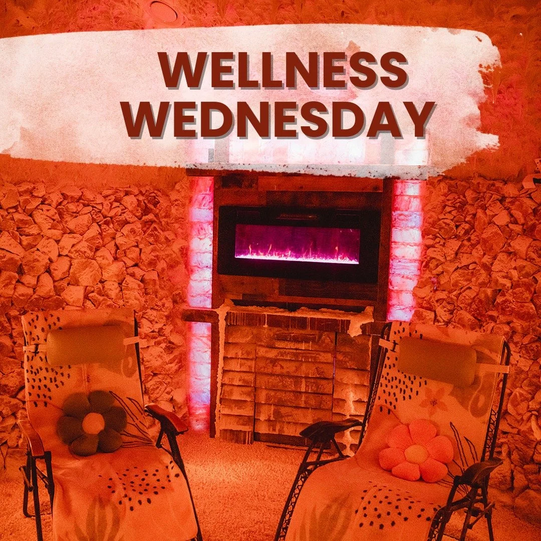 🌿 Wellness Wednesday | Soothe Your Throat 🌿

Ease that scratchy throat naturally! Time in our Salt Cave may help reduce irritation, calm airways, and leave you feeling refreshed and relaxed. 

Personal Experience: Whenever one of my children come h