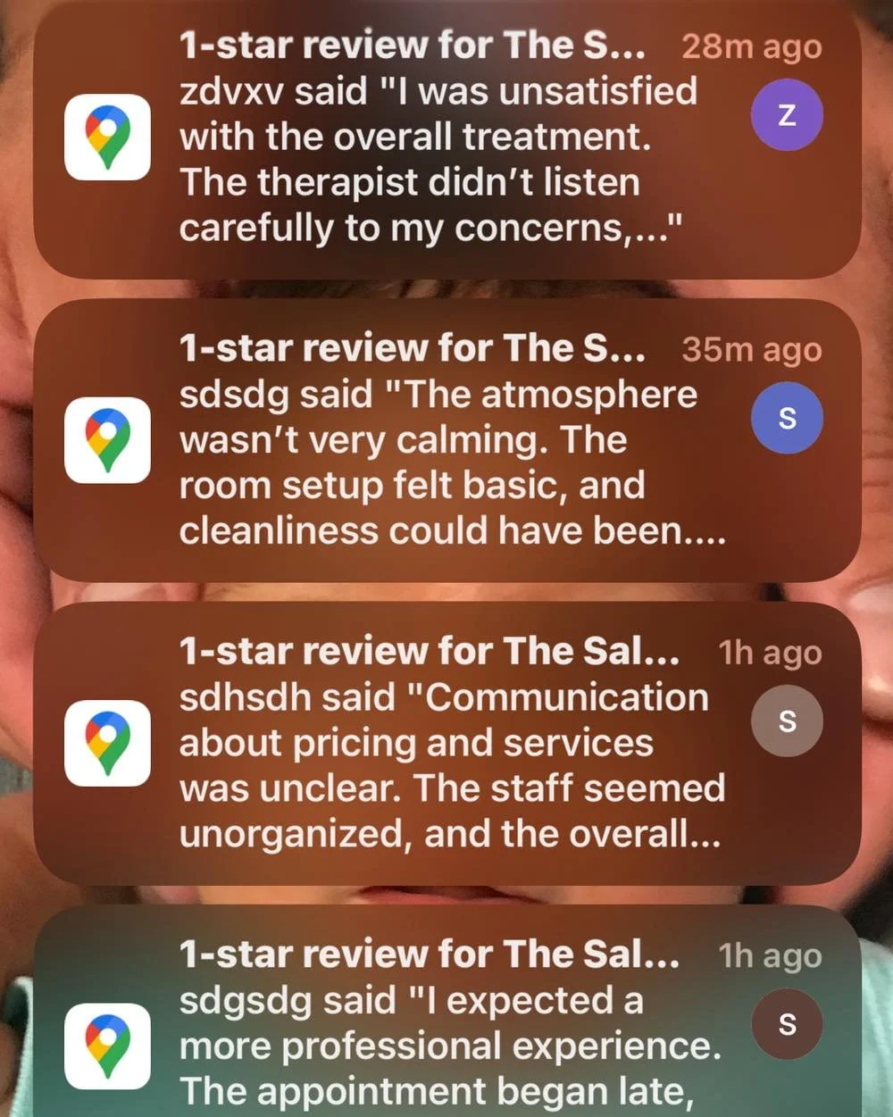 Testimonial Tuesday! The bots of the online universe decided to get ahold of our account&hellip; trying to bring us down. These are so ridiculous! And super frustrating. 

We don&rsquo;t even have a massage therapist., my tribe has left some amazing 